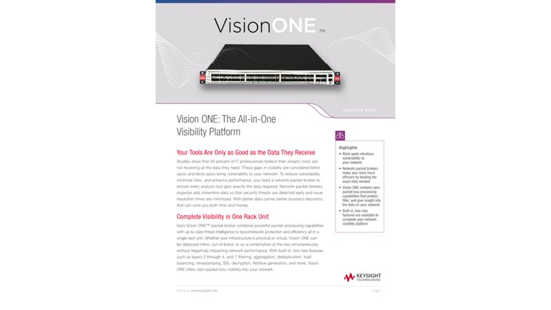 Vision ONE: The All-in-One Visibility Platform